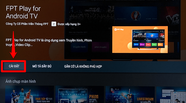 Hướng dẫn tải FPT Play apk cho smart tv
